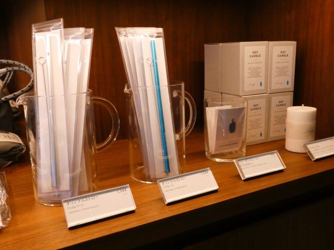 ブルーボトルコーヒー 福岡天神カフェ オリジナルストロー