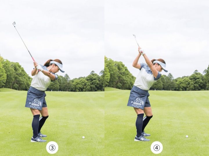 アイアンの再現性が高まる女子プロの“ねじらないスイング”とは？プロが解説