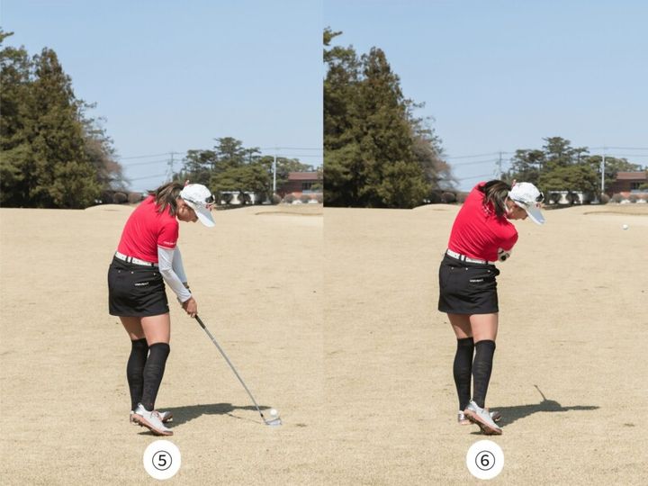 アイアンの再現性が高まる女子プロの“ねじらないスイング”とは？プロが解説