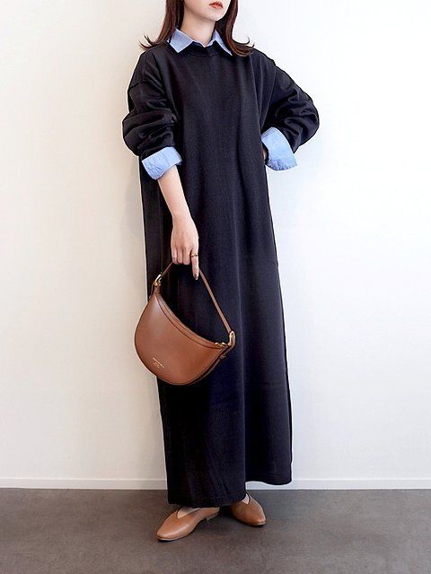 ブルーシャツコーデ3