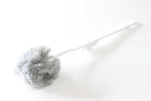 ダイソーの折りたためるボトルクリーナー（繊維タイプ）のビジュアル