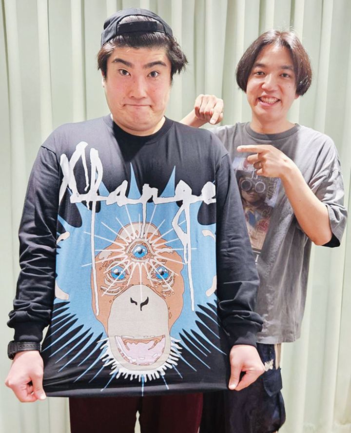 相方お気に入りブランドのロンT 2枚をセレクト！