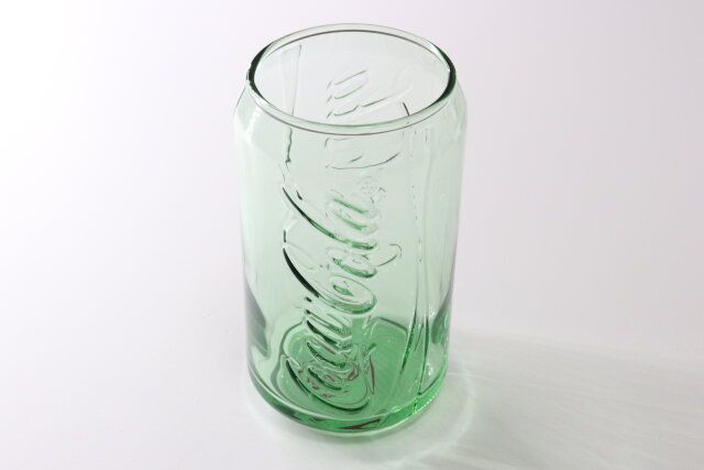 ダイソー 缶型グラス（コカ・コーラ、SSCF）