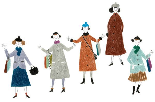 骨格ストレートのコートの選びのコツ