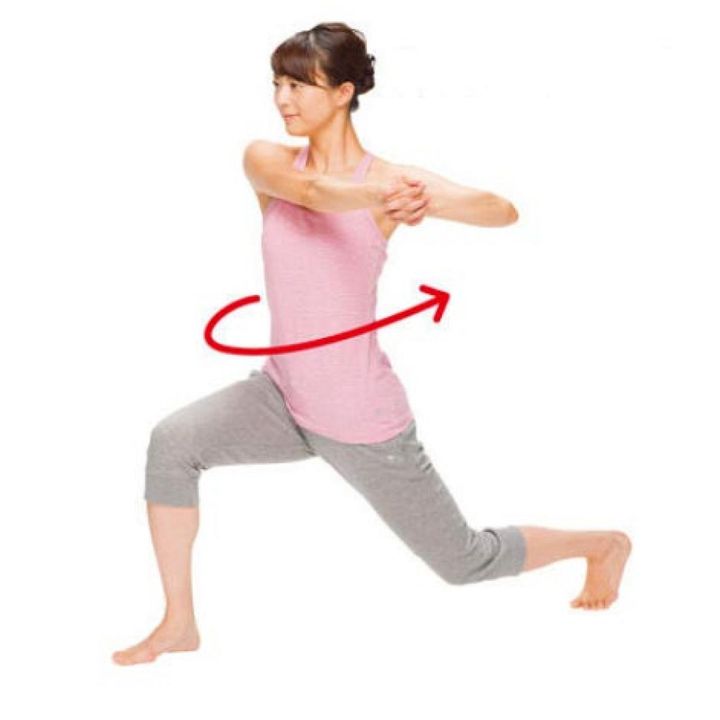 顔は正面を向いたまま