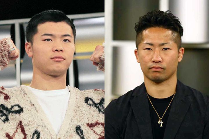 那須川天心、井上拓真（撮影：SPREAD編集部）