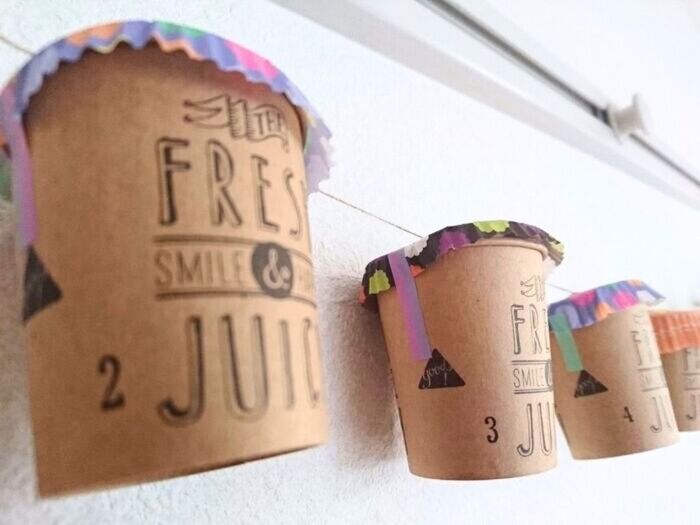 100均紙コップでかわいい『アドベントカレンダー』ができちゃった♡わが家流クリスマスの楽しみ方。