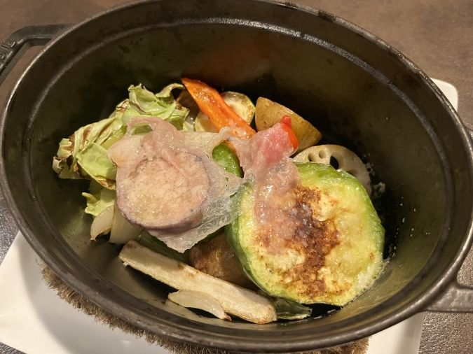 La Terra（ラテッラ）季節野菜の石窯焼き