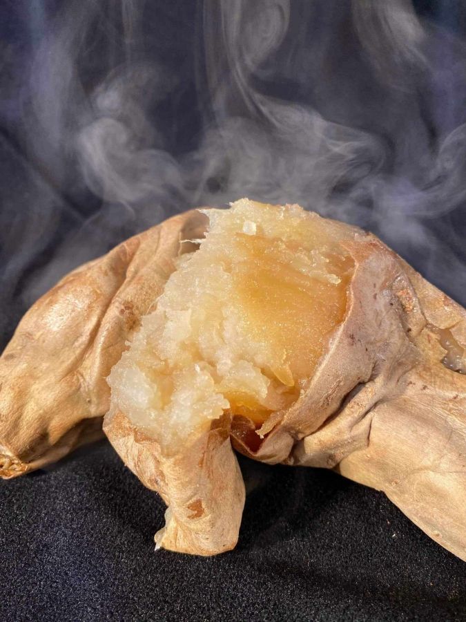 博多阪急 サツマイモフェスタ 「よっしーのお芋屋さん。」ホワイトスイート焼き芋