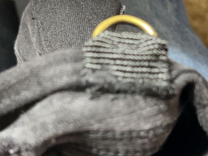 金具（Ｄカン）を付けます