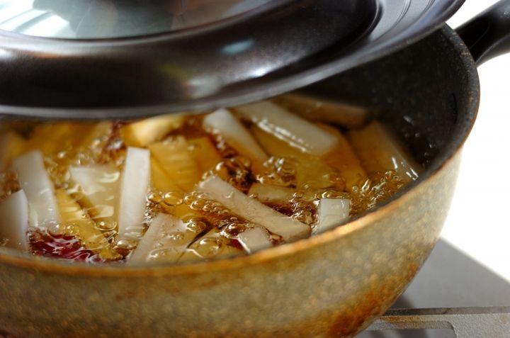 根菜の揚げピクルスの作り方2