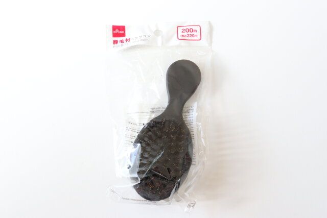 ヘアブラシ（豚毛付） パッケージ