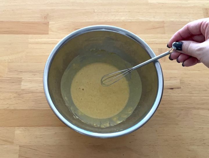 ブロッコリーのカレー天ぷら