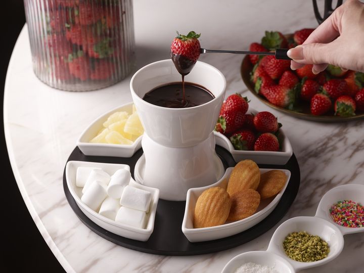 チョコレートフォンデュ