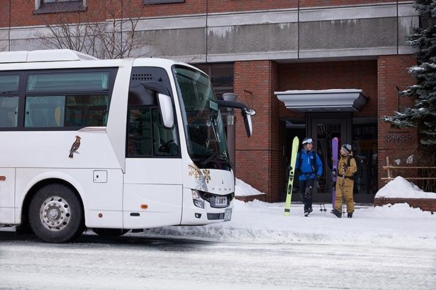 路線バス乗車(イメージ)