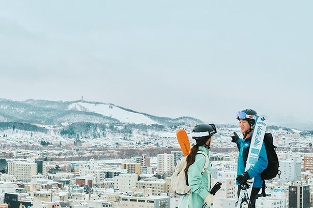 「旭川、スキー都市宣言」イメージ