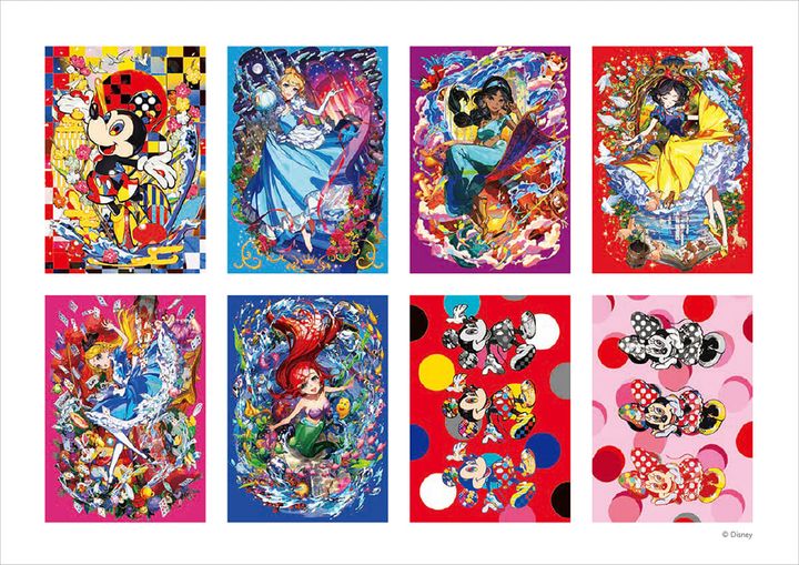 玄光社『Disney Collection by Mika Pikazo ディズニーポスターブック』3