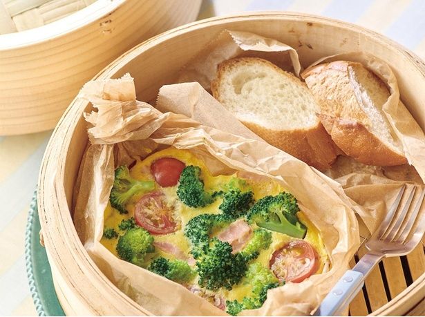 ノンオイルでできる！ 具だくさんオムレツ （C）サヤ／KADOKAWA