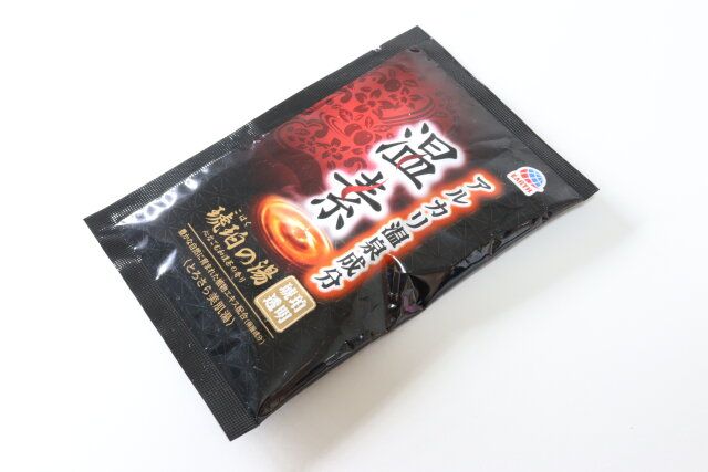 ダイソーの温素 琥珀の湯