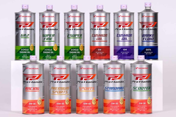 Pro Honda 「RACING」レースシーンでも採用される高性能オイル
