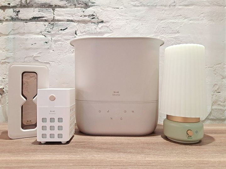 BRUNO新作「4.7Lハイブリッド加湿器 COMFORT MIST」をはじめ、ブランドで人気の加湿器を4つご紹介♪