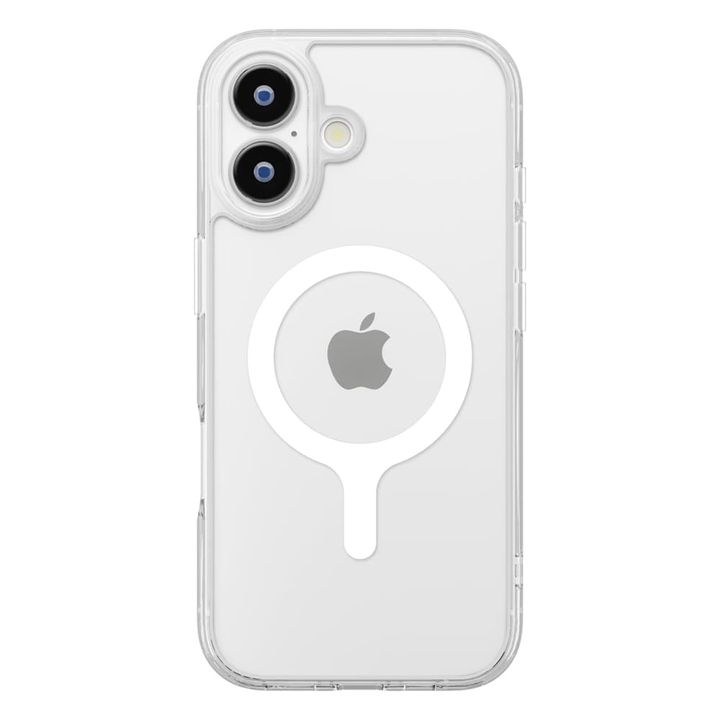 PGA「iPhone17 用 ハイブリッドケース（MagSafe対応）」クリア（背面）