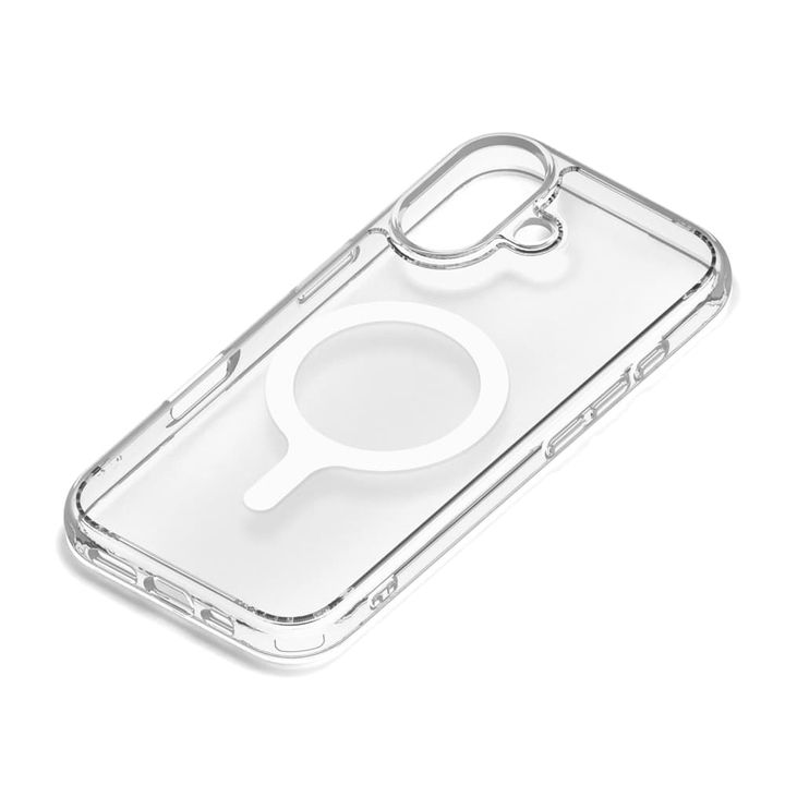 PGA「iPhone17 用 ハイブリッドケース（MagSafe対応）」クリア