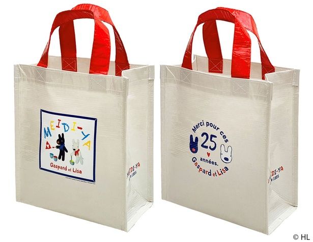 「リサとガスパール コラボリサイクルショッパーバッグ」(550円)