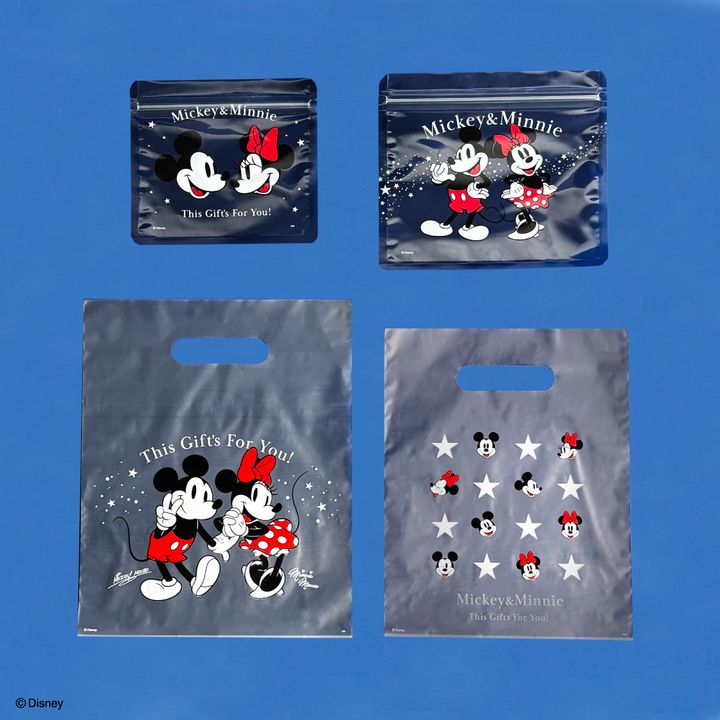 ジッパーバッグS 4P/M 3P／ハンドルバッグS 4P/M 3P