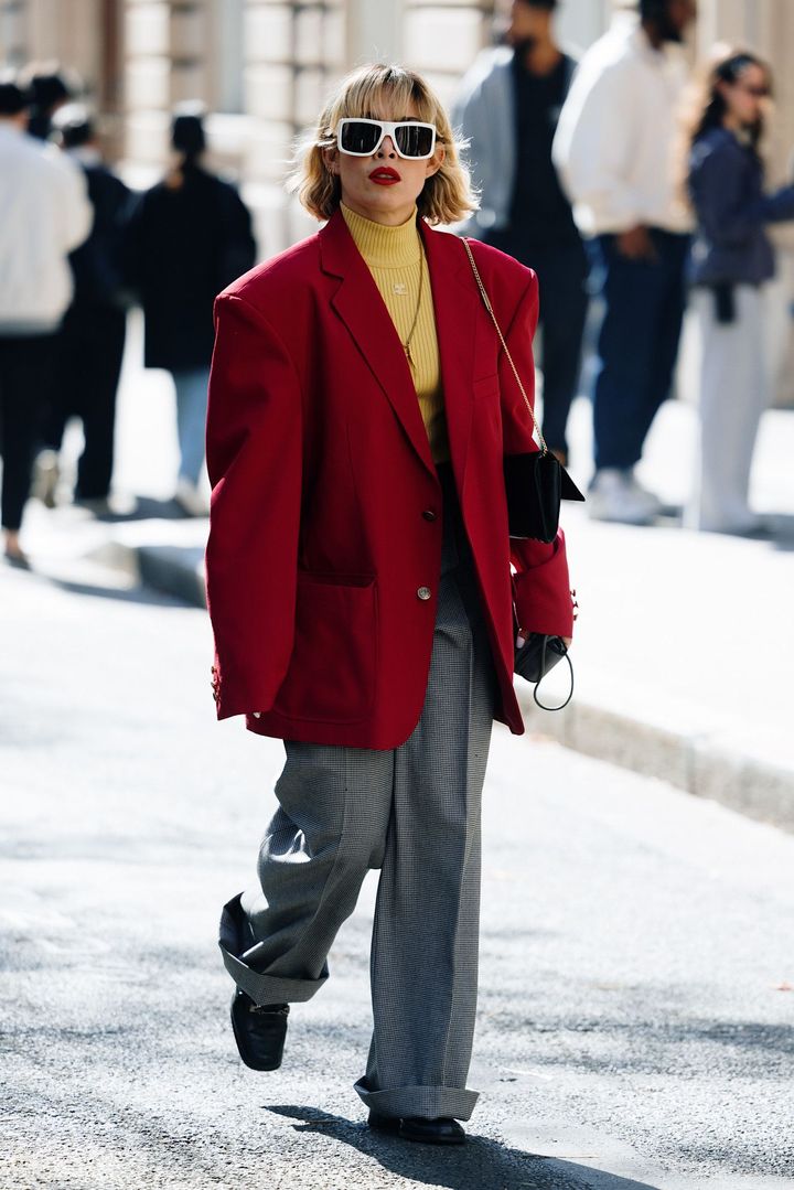 色とシルエットで魅せる、“ウィンター・パワールック”。