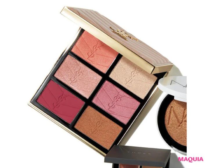 シワを取るおすすめハイライト イヴ・サンローラン・ボーテ クチュール フェイス パレット ゴールデン オアシス（限定品）