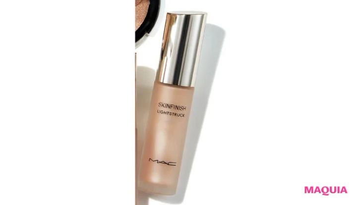シワを取るおすすめハイライト M・A・C スキンフィニッシュ ライトストラック リキッド ハイライター ライトスカペード