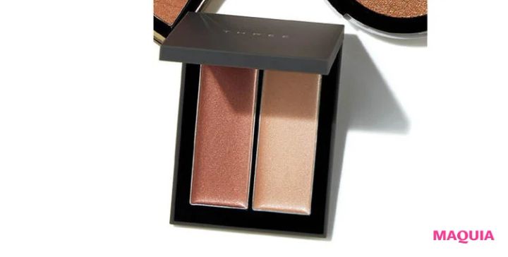 シワを取るおすすめハイライト THREE シマリング グロー デュオ R 01