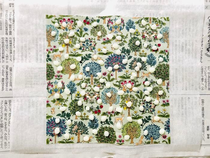 おうちにハギレが余ってみたらやってみて！繰り返し使える「エコアイテム」に大変身♪