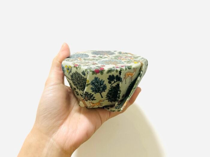 おうちにハギレが余ってみたらやってみて！繰り返し使える「エコアイテム」に大変身♪