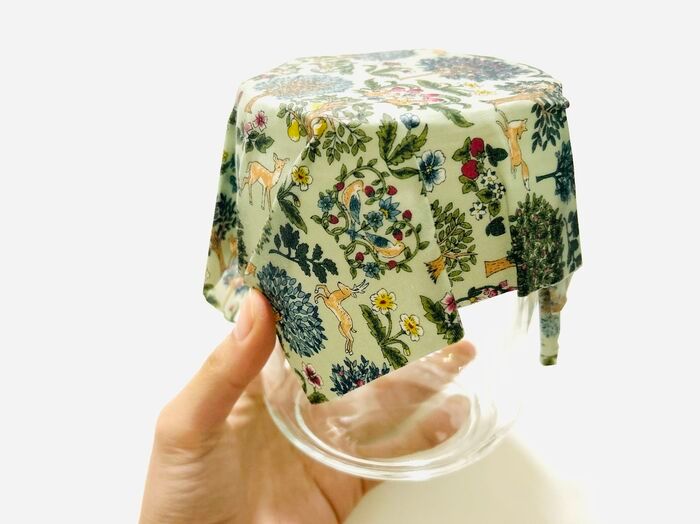 おうちにハギレが余ってみたらやってみて！繰り返し使える「エコアイテム」に大変身♪