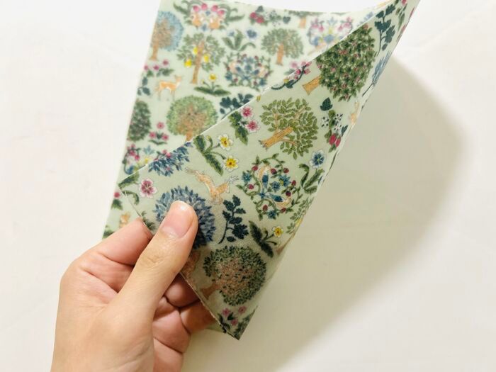 おうちにハギレが余ってみたらやってみて！繰り返し使える「エコアイテム」に大変身♪