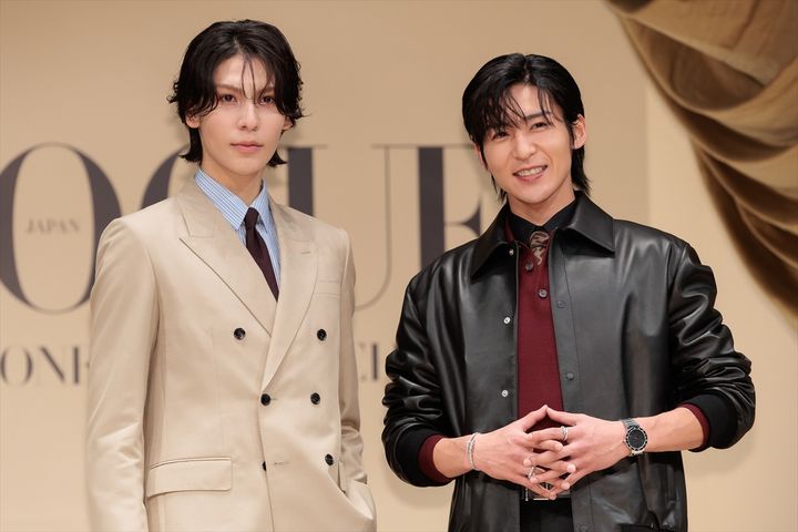 Snow Man・ラウール＆目黒蓮、「VOGUE THE ONES TO WATCH 2025」授賞記者会見に登場 クランクイン！ width=