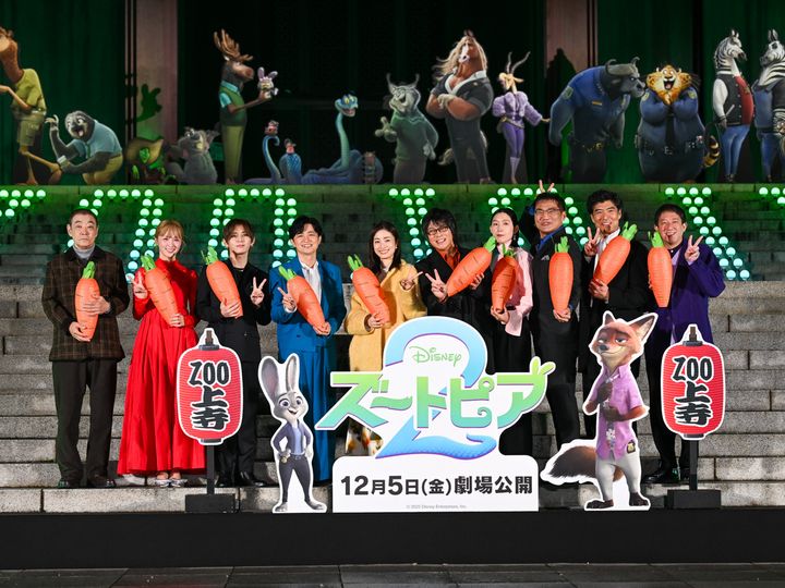 ウォルト・ディズニー・ジャパン「ズートピア2」ZOOJOJI大ヒット祈願イベント