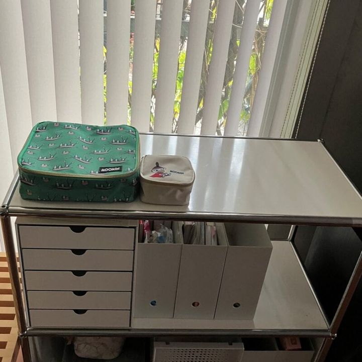 ムーミン付録で片付いた棚