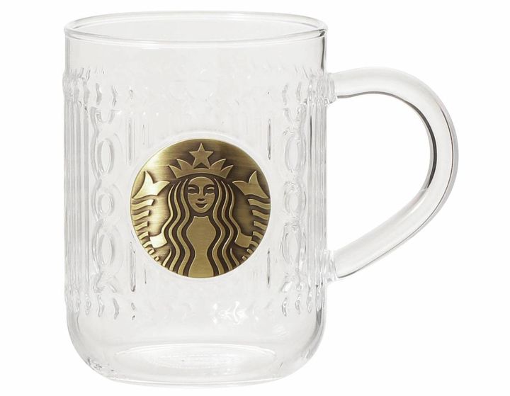 「ホリデー2025耐熱グラスマグメダル」355ml 3100円