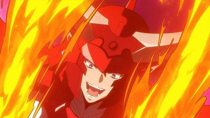 『鎧真伝サムライトルーパー』戦闘シーン （C）SUNRISE width=