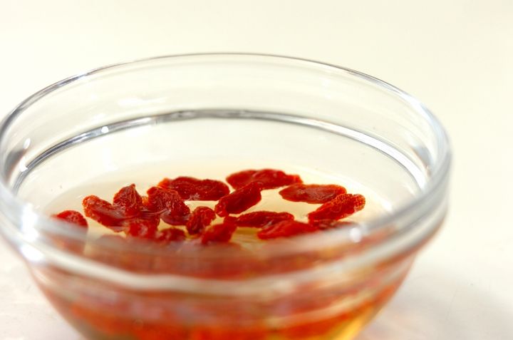 インゲンとヒジキの白和えの下準備1