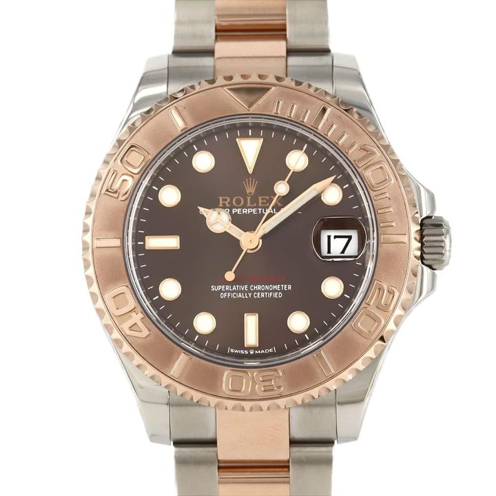 チョコレート文字盤のヨットマスター