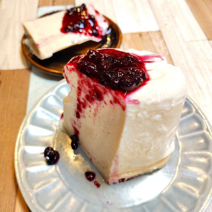 ズボラでもおいしい！レアチーズ風ゼリー(^^)