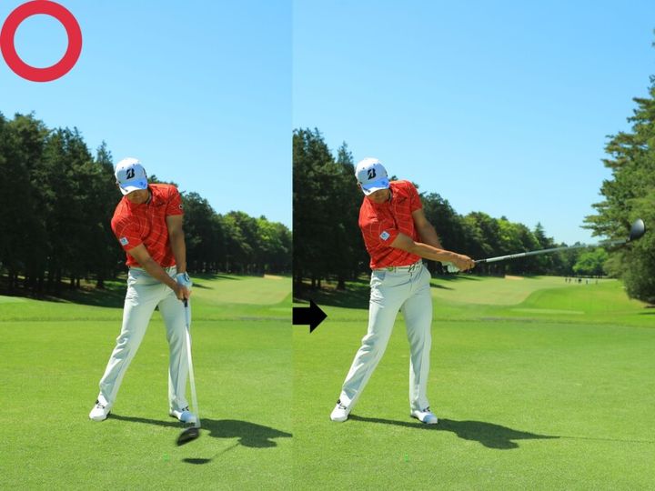 クラブの芯をとらえて真っすぐ飛ばす方法！プロ4人が気をつけていることとは？