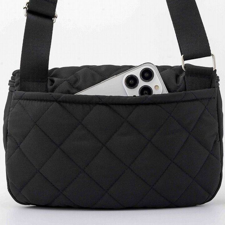 アジョリー QUILTING SHOULDER BAG