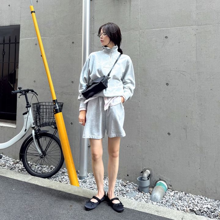 【SNAP】カジュアルとバレエコアのMIXスタイリング♡ 大谷愛加さん