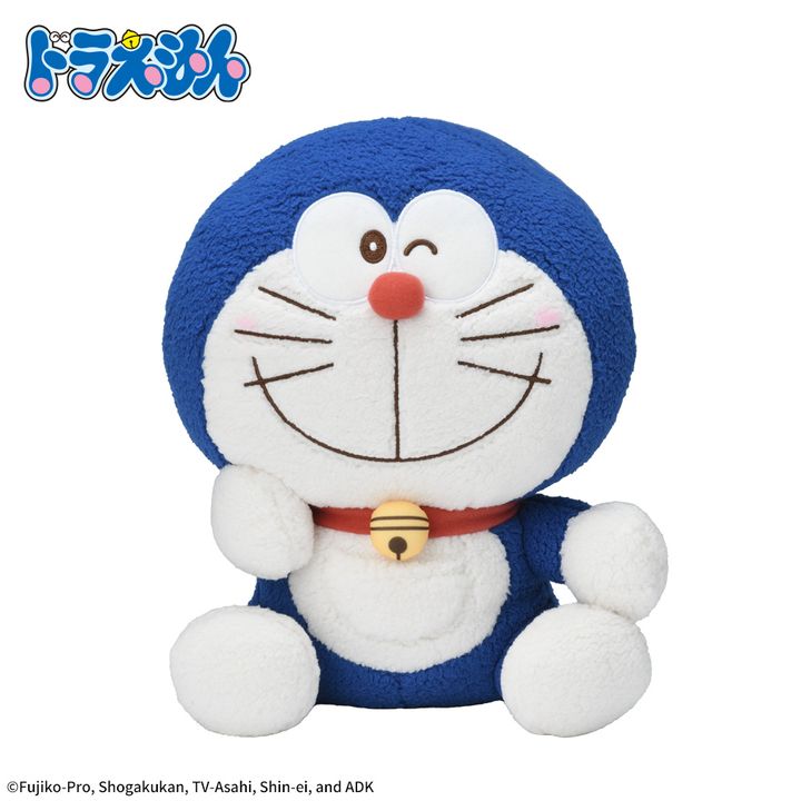 セガプライズ「ドラえもん」 赤いほっぺ Lぬいぐるみ シックカラーVer.