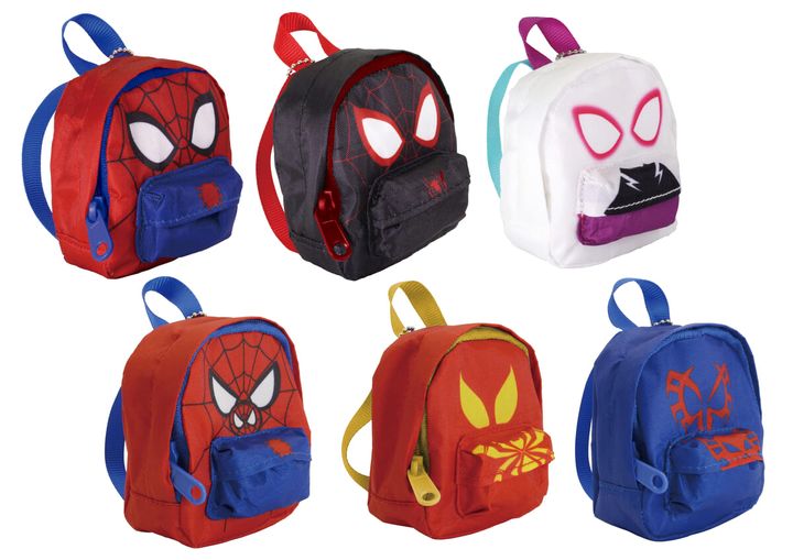 「スパイダーマン」ミニバックパック スパイダーミックス